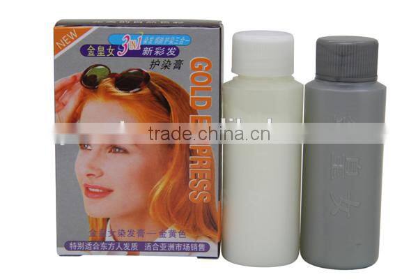 3 IN 1 Golden Empress Nurse & Dye Hair Dew/Hair Dye Cream