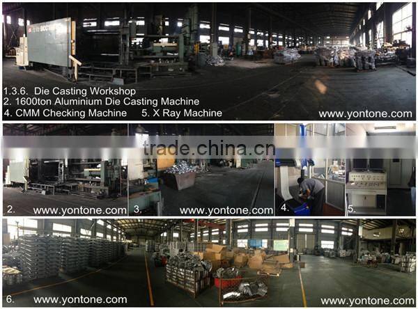 Yontone YT645 Leader ISO9001 Supplier High Value Added	Aluminum Alloy ZL102 AlSi9Cu3 AlSi12Fe A380 A356 ADC12	Die Cast Drum Hoop