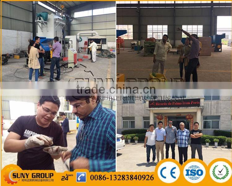 Used copper wire granulator cable recycling machine for sale