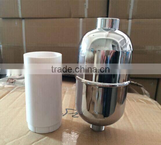 bathroom electroplated with uv ring high quality cheap kdf shower water filter