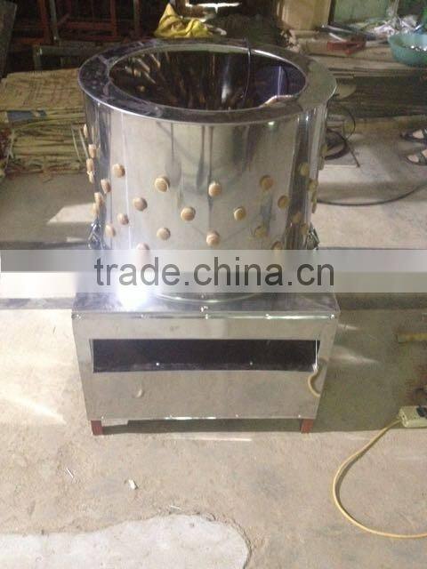 Made in China big capacity 10 quail poultry plucker,quail plucker machine for slaughtering HJ-45B
