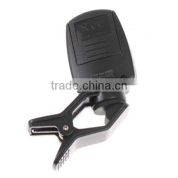LCD Clip-on Guitar Tuner Electronic Digital Chromatic Bass Violin Ukulele