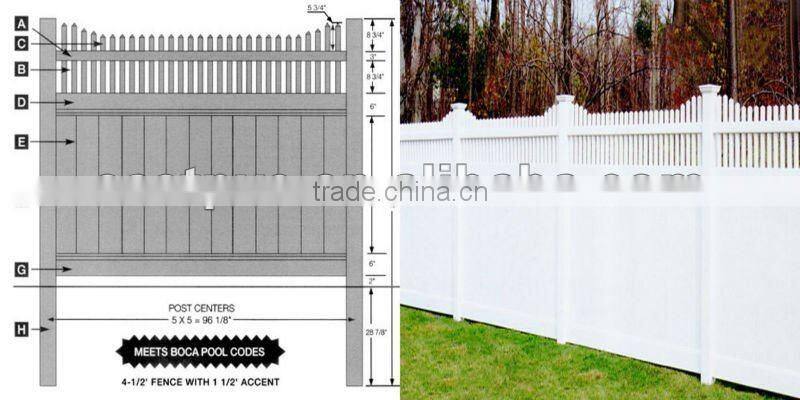 cheap pvc fence fence boards