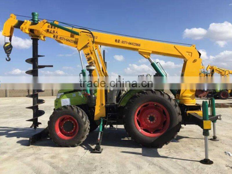 Auger Crane hydraulic Pile Driver Erection Equipment