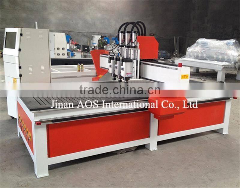 2016 New Style ATC Style CNC Woodworking Door Making Machine 1325A3 Cylinder Change Knife