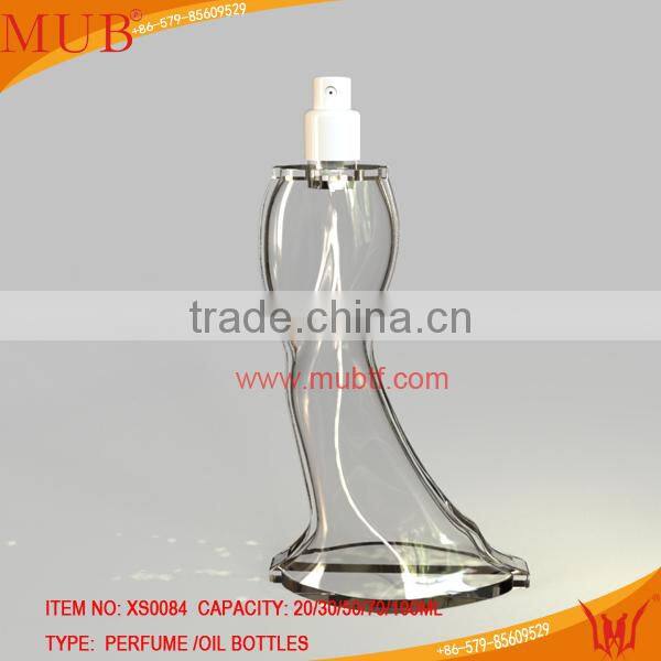 Beauty Girl Body Perfume Bottle Unique Design Shape Empty Perfume Bottle