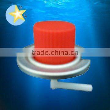 Tinplate portable gas stove aerosol valves