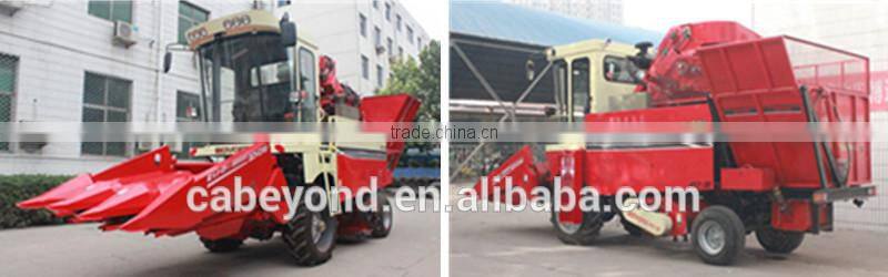 Modern agricultural harvest machine for corn with peeling function