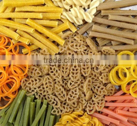 Jinan Eagle DP75 200-300/h 2D and 3D wheat and potato and corn snack pellet chips extruder machine production line