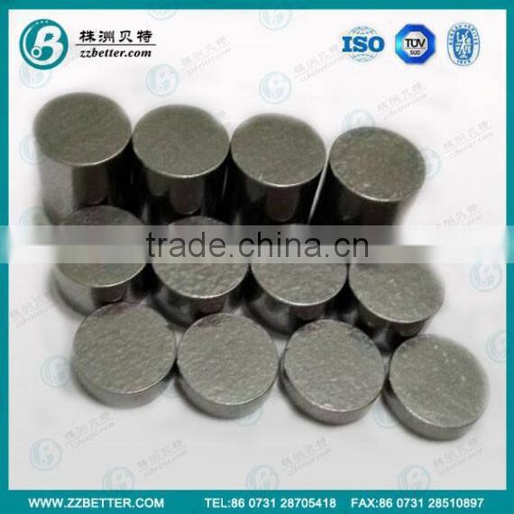 WNiFe alloy 95% pure tungsten alloy tungsten weight cylinder