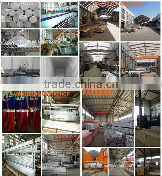OEM aluminum profile for advertising and advertisement frames