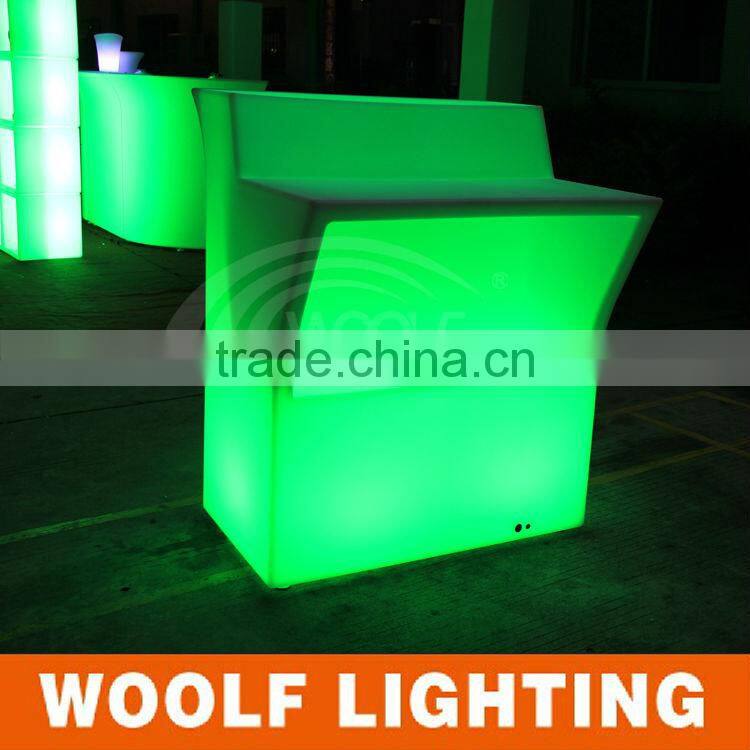 Outdoor Waterproof Events Used LED Bar Side Tables