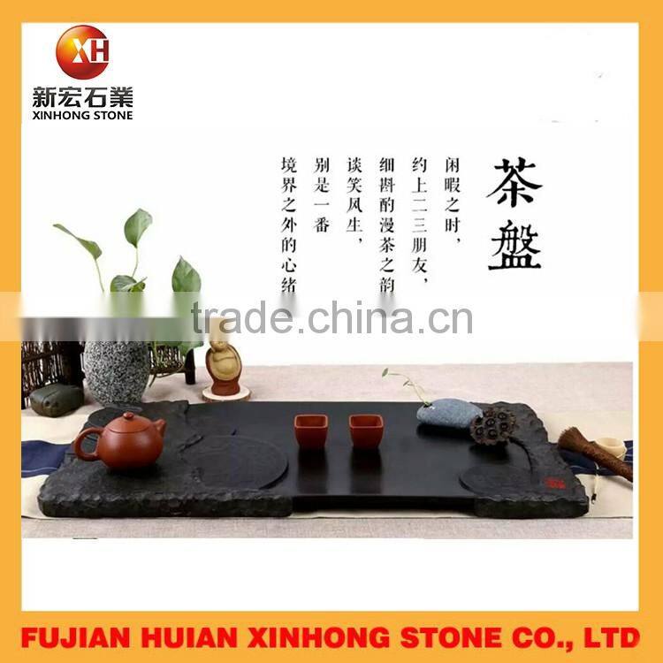 Black Big Size for Family Use Gongfu Tea Trays