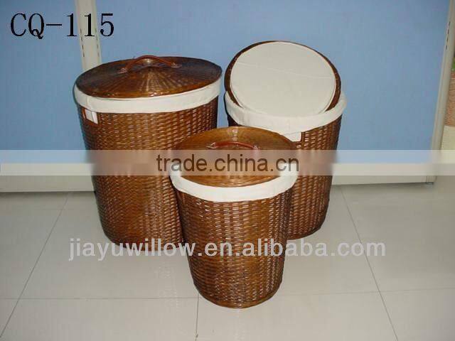Classics maize covered wicker baskets wholesale