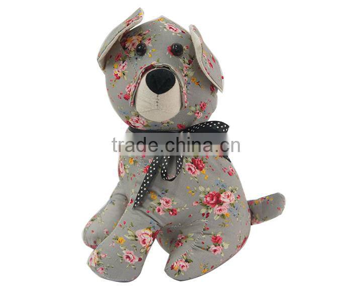 Store More Dress Bow-Ties Calico Cute Dog Door Stopper