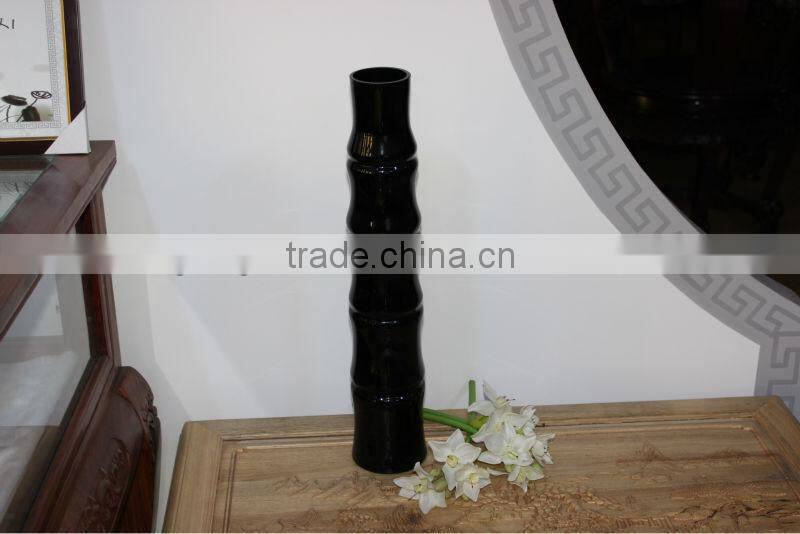 colored slim glass vase,slim glass vase wholesale cheap,crackled slim glass vase