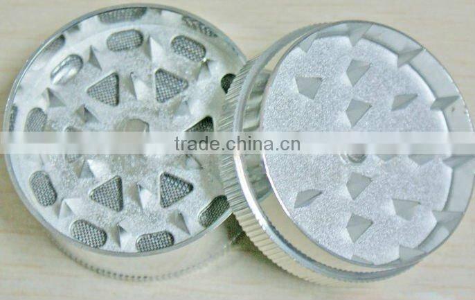 Tobacco Grinder smoking grinder Metal Tobacco Grinder - Manual Rolling and Pipe Use