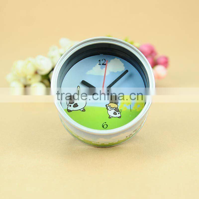 Supply fashion novel canned clock