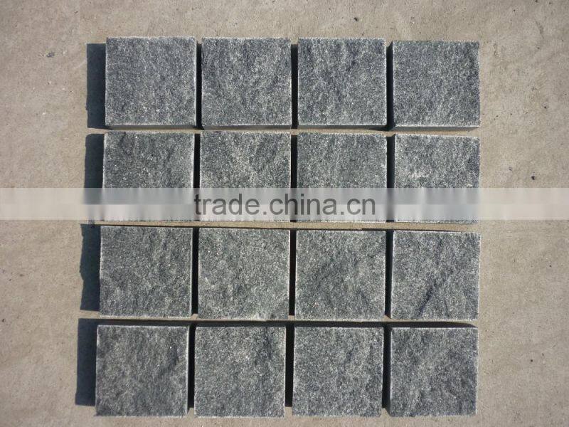 Cheap Paving Stone Grey Granite Cube Stone Driveway Paving Stone