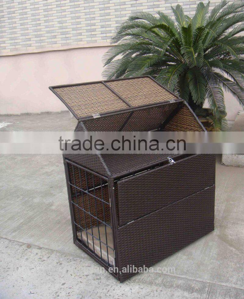 nicely rattan dog house