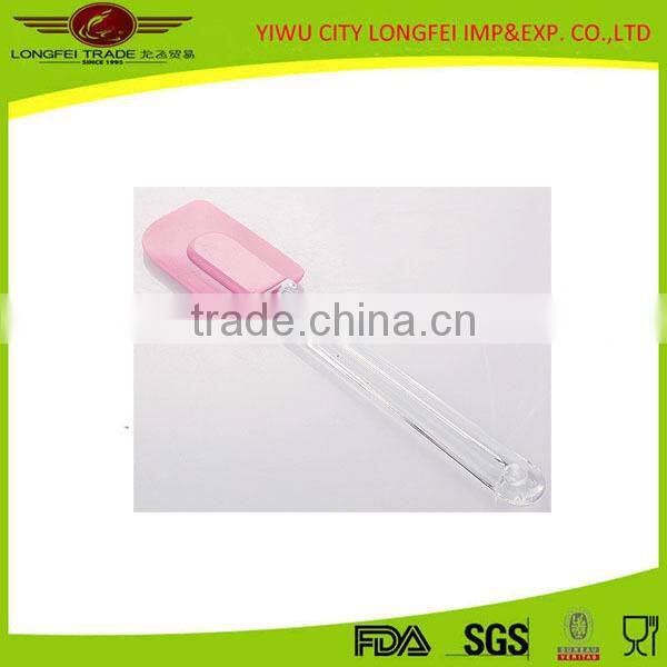 Bakeware Tools Kitchen Pink Silicone Scraper
