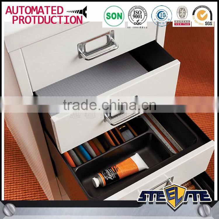 Space saving home furniture red color 2 drawer file cabinet