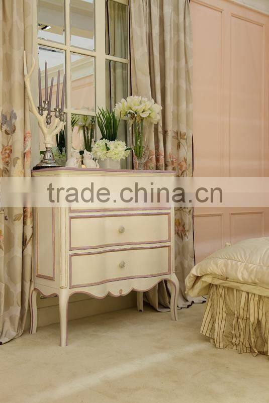 BISINI new arrival vintage handmade 3 small drawer filling wood cabinet - BF07-70355CD