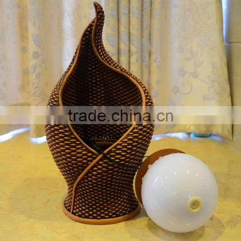 wholesale home fengshui decoration indoor resin tabletop water fountains