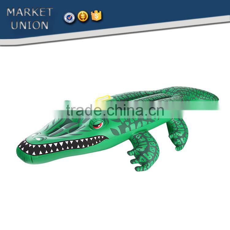 kids seabeach toys inflatable crocodile summer toys,animal shape air mattress,inflatable bouncer outdoor swimming pool beach toy