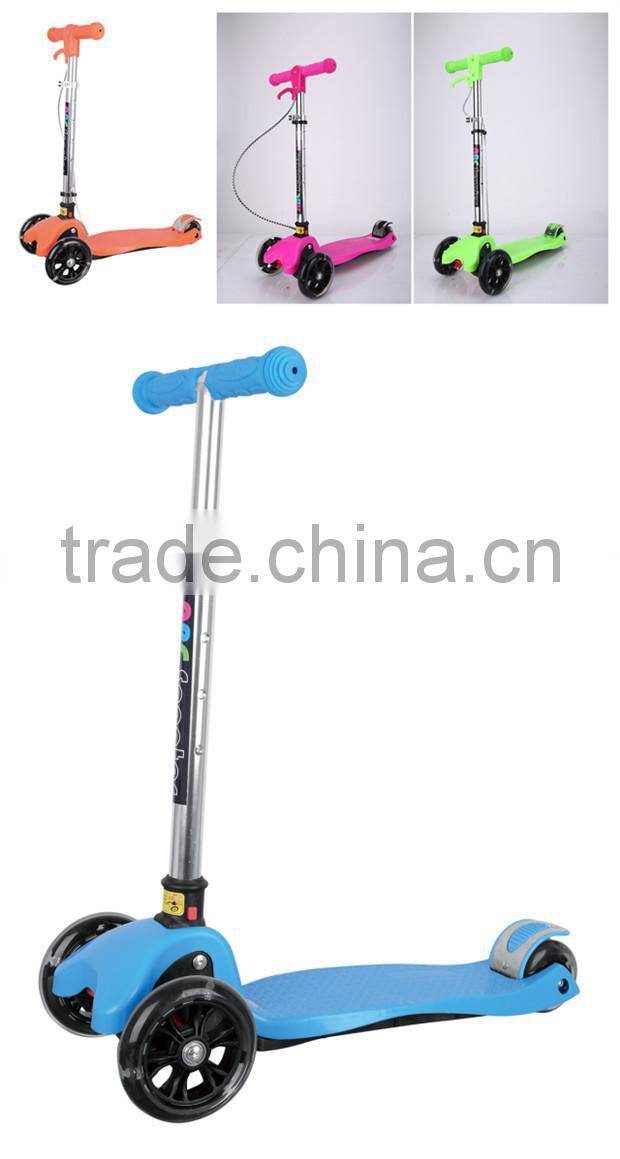 wholesales high quality kid 3 wheel scooter