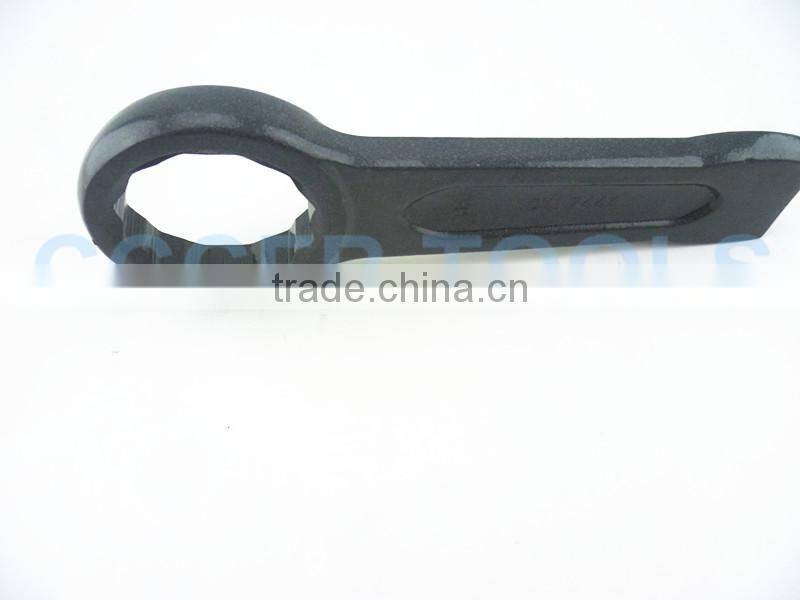 High Quality 45# Steel Slugging Ring Spanner,size 90mm 40 CR Striking Box Wrench,Hammer Ring Spanner