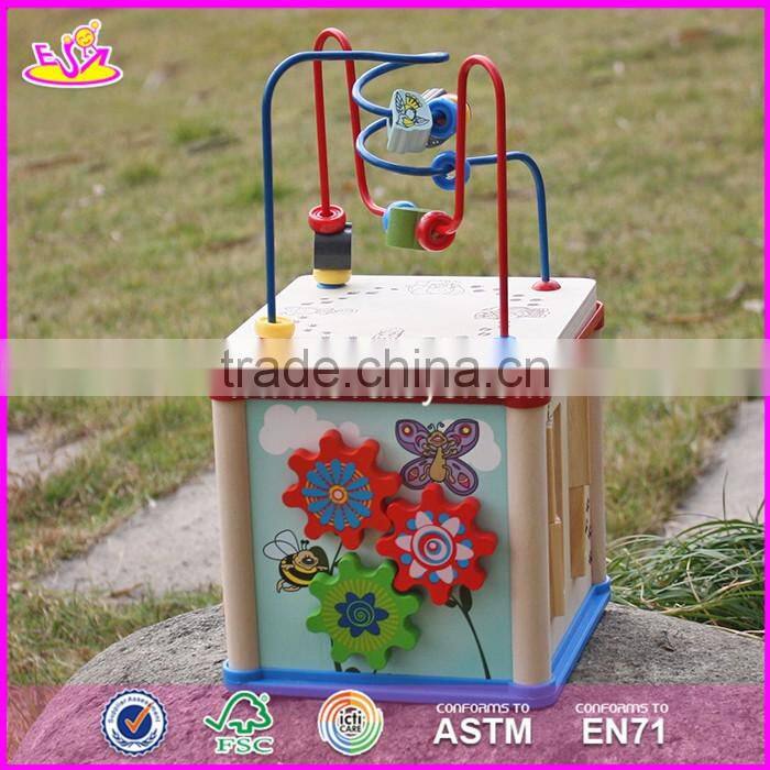 3D wooden puzzle game educational toy for kids W11B132-S