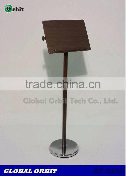 Adjustable menu stand of kitchen equipment restaurant