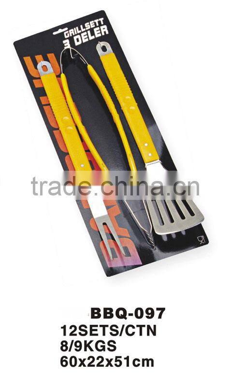 Plastic Handle Barbecue Tools Set