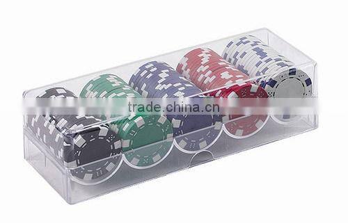 Backgammon In Aluminum Case / chess and backgammon