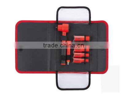 3/8" Dr. Insulated Reversible Ratchet Set