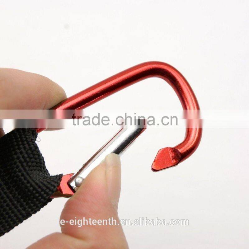 new 2016 higgh quality Water Bottle Holder Outdoor Travel Sports Carabiners Water Bottle Holder Keychain Buckle Hook