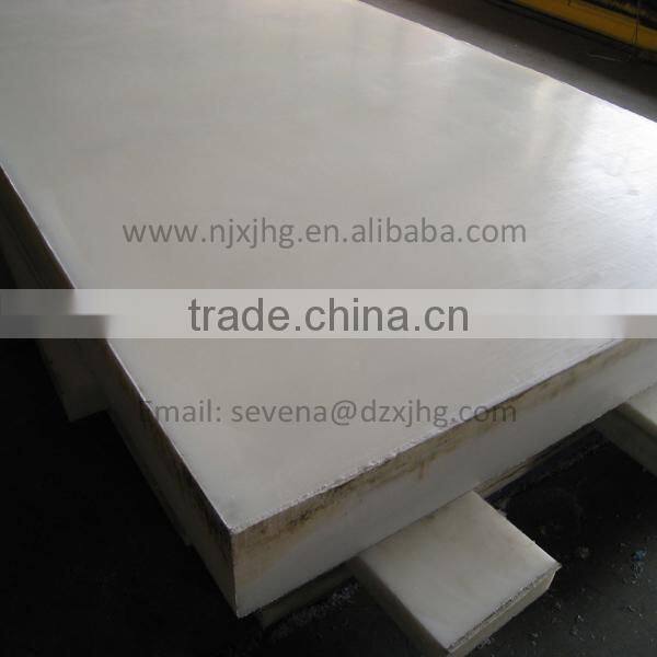 Extruded Plastic white Polypropylene panel