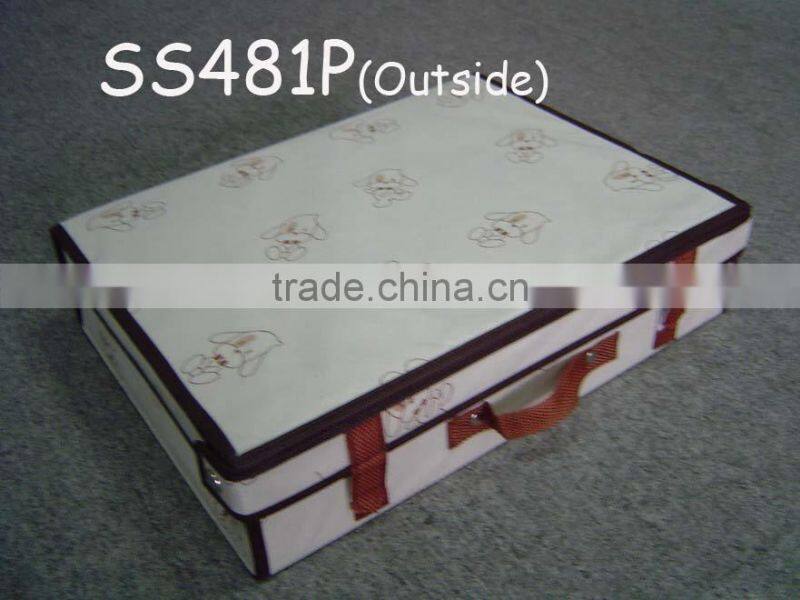 Hourse hold foldable Non-woven storage box / toy storage box