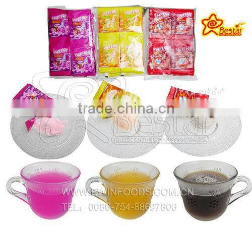 Fluorescence Light Handmade Flat Fruit Lollipop