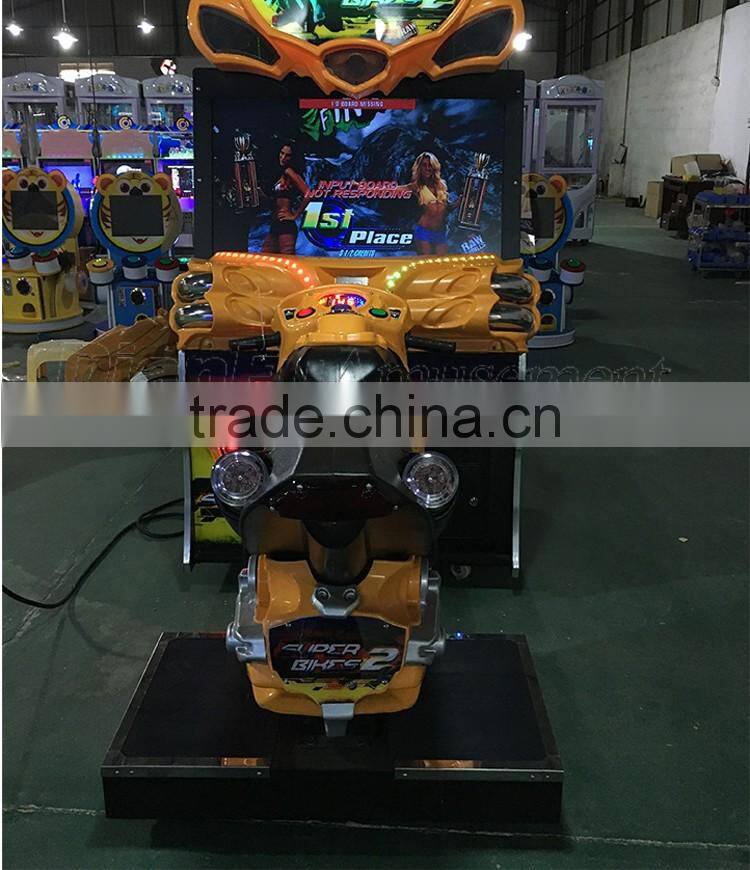 Amusement Ride Super Power FF Motor Simulator Racing Car Game Machine