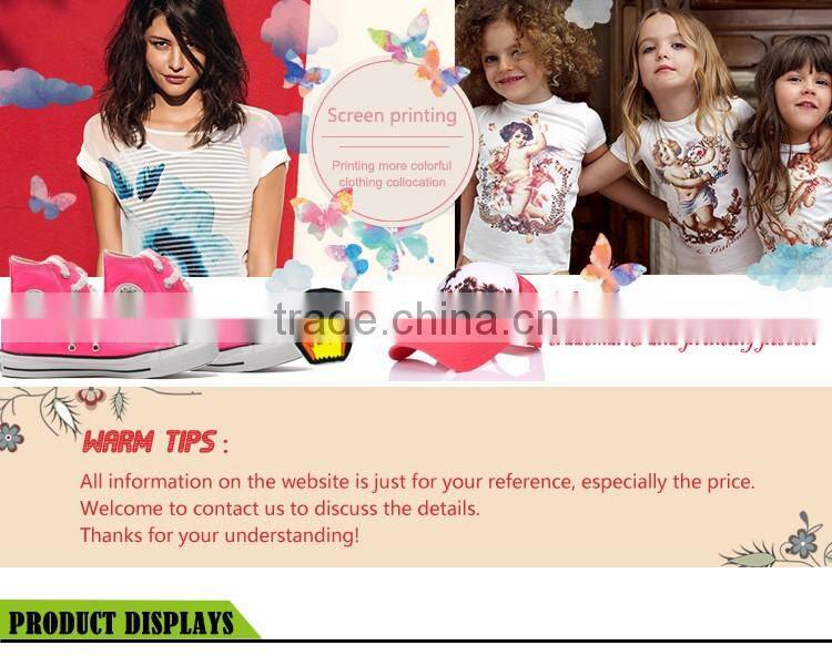 Big factory OEM 3d eco-friendly heat transfer print care label