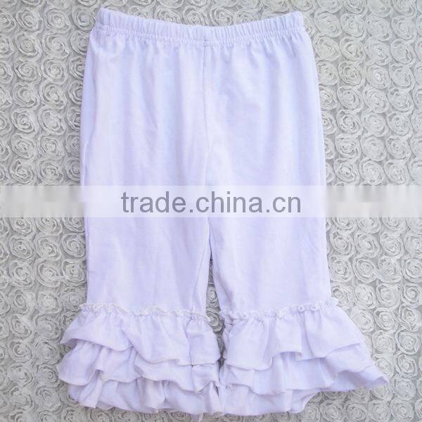 clothing distribution companies ruffle bottom pants kids ruffle pants 100%cotton