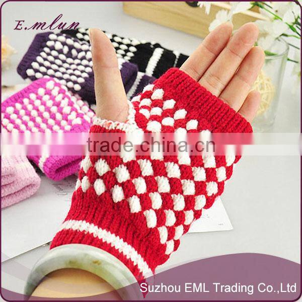 Knitted glove fingerless gloves/Fingerless gloves for women