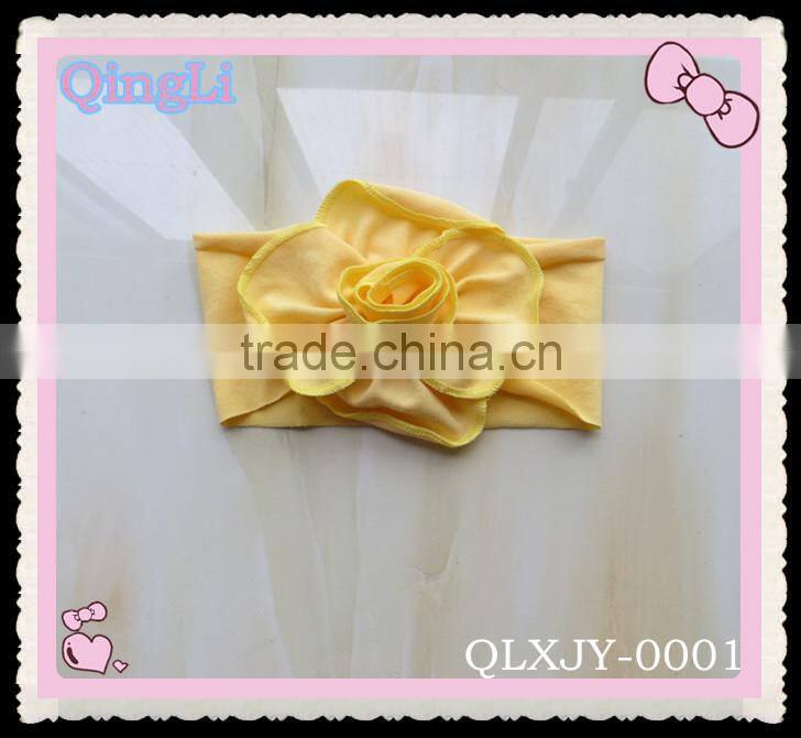 New arrival boutique children girls hair headband Big flower baby headbands