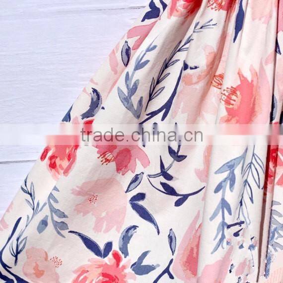 Children Frocks Designs Easter Dress Summer Boutique Girl Clothing Floral Dress