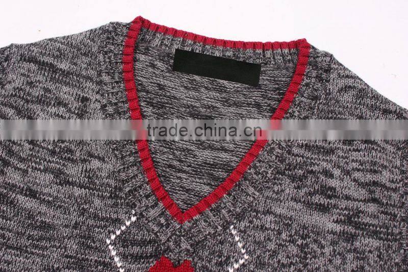 Warm Sleeveless Knitted Vests Brand Sweaters