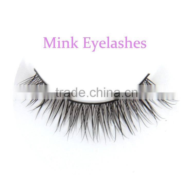 Popular Handmade Mink Fur Natural Eyelashes