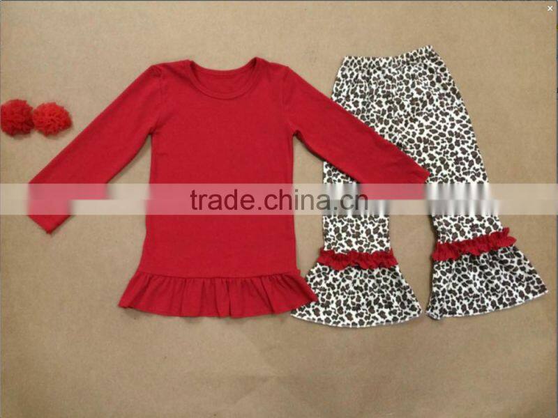 2016 High quqlity green and white stripe kids 100% cotton pajamas children's sleepwear clothing set wholesale