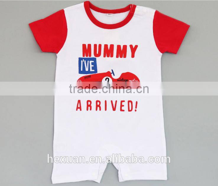hot sale boutique baby clothes Summer baby boys 100%cotton short